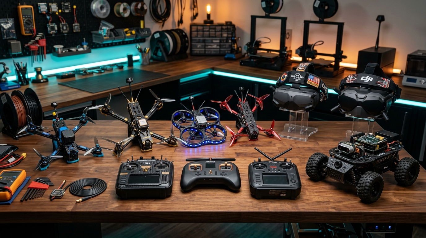 FPV Drone Fleet & Robotics